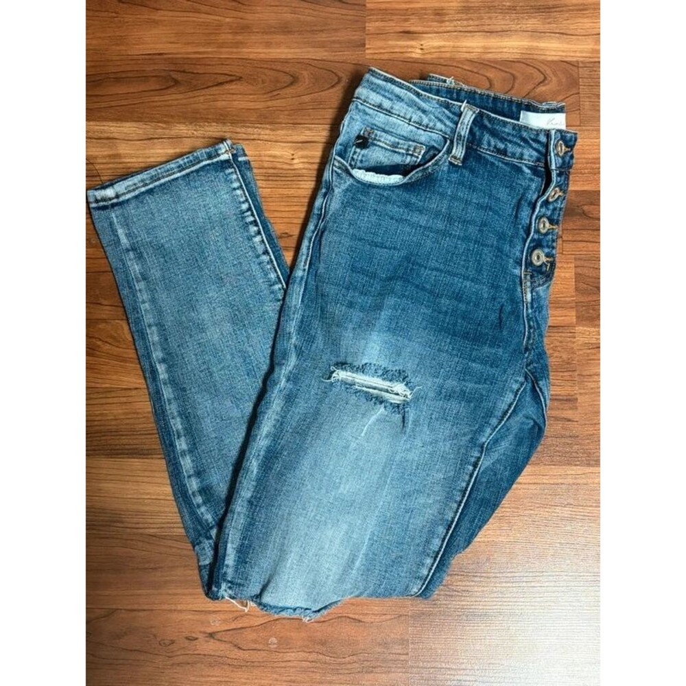 Kancan Clarie Mid Rise Boyfriend Jean size 9/28